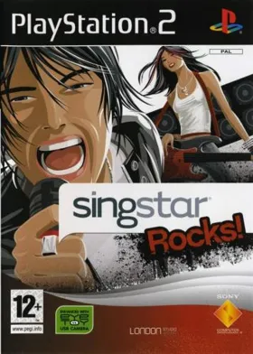 SingStar Rocks! box cover front